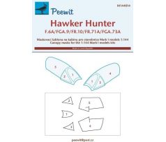 Hawker Hunter F.6A -  Canopy Mask for Mark I Models
