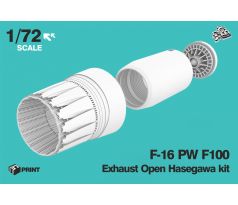 F-16 PW F100 OPEN Exhaust (Hasegawa kit)