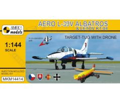 Aero L-39V Albatros target-tug + Letov KT-04 drone (CzAF, Slovak AF, E. & W. Germany)