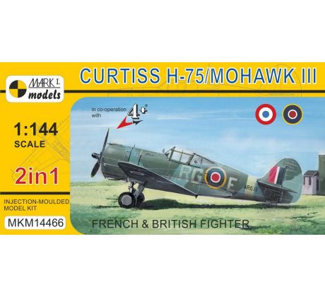 Curtiss H-75/Mohawk Mk.III 'French & British Fighter' (2in1)
