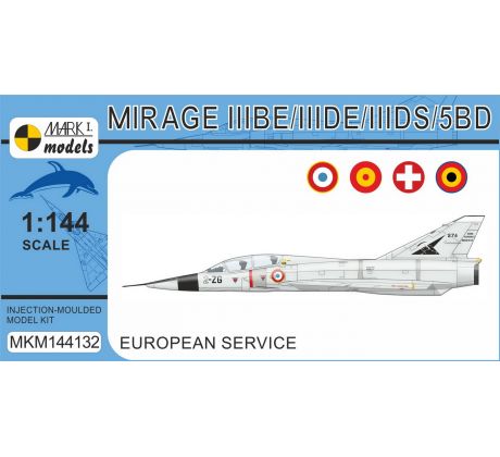 Mirage IIIBE/DE/DS/5BD Two-seater ‘European Service’