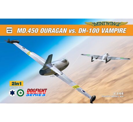 MD.450 OURAGAN vs. DH-100 VAMPIRE