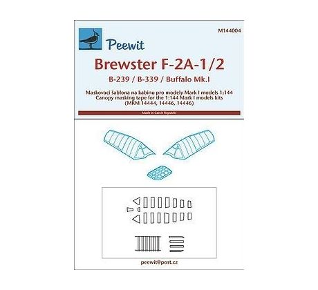 Brewster F-2A-1/2, B-229, B-339, Buffalo Mk.I