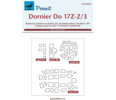 Dornier Do 17Z-2/3 - Canopy Mask for Mark I Models