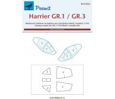 Harrier GR.1 / GR.3 -  Canopy Mask for Mark I Models