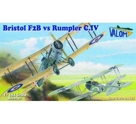 Bristol F2B vs Rumpler C.IV