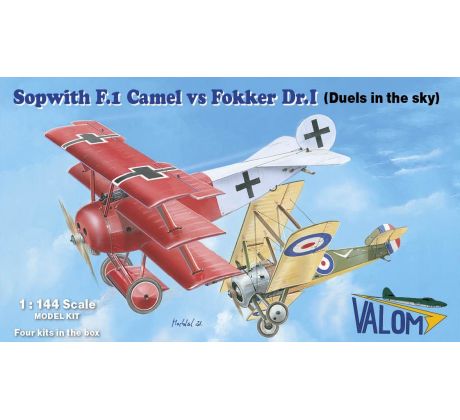 Sopwith F.1 Camel vs Fokker Dr.I