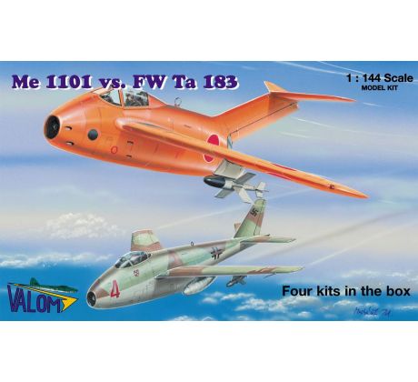 Messerschmitt Me1101 vs. Focke-Wulf FW Ta 183