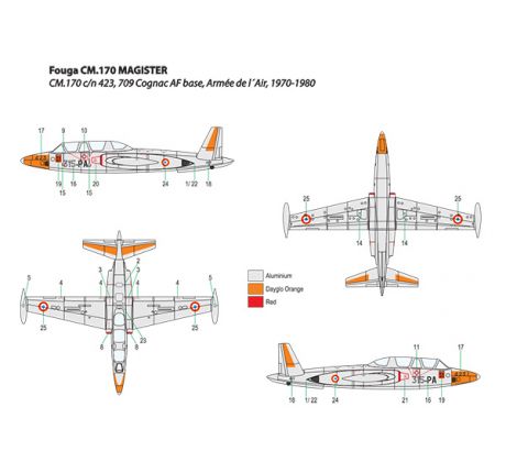 Fouga CM.170 MAGISTER France