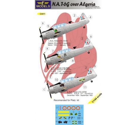 N.A. T-6G Texan over Algeria