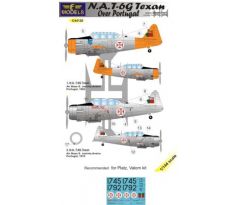 N.A. T-6G Texan Over Portugal