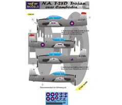 N.A. T-28D Trojan over Cambodia