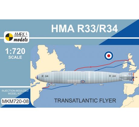 HMA R33/R34 (Armstrong Whitworth R33/Beardmore R34) ‘Transatlantic Flyer’