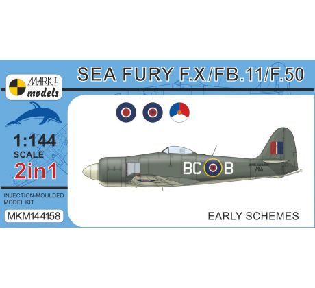 Sea Fury F.X/FB.11/F.50 'Early Schemes' (2in1)