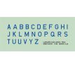 Luftwaffe Code Letters - Blue, 2 sets