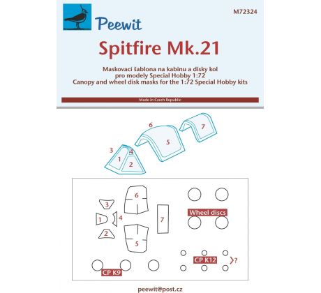 Spitfire Mk.21 - Canopy Mask