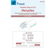 Handley Page H.P.42 Heracles - Canopy Mask Airfix