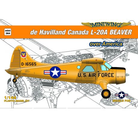 de Havilland Canada L-20A BEAVER "over America"