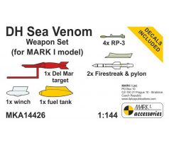 DH Sea Venom Weapon Set