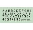 Luftwaffe Code Letters – Black