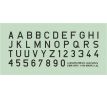 Luftwaffe Code Letters – Black