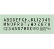 RAF Post-war 24″ numbers & letters – Black