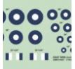 RAAF WWII roundels Type B (thick ring)