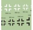 Luftwaffe Crosses (Balkenkreuz), late type – Black and White