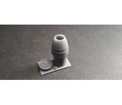 GE NOZZLE CLOSED for F-16 (Revell kit)