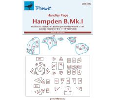 Hampden B.Mk.I - canopy masks