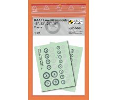 RAAF Low-vis roundels 1-72