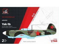 Yakovlev Yak-1b early (green-black camo), Soviet WWII fighter