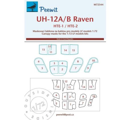 UH-12A/B Raven, HTE-1, HTE-2 (LF models)