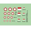 Indonesian AF insignia, 2 sets