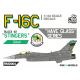 F-16C decals STINGERS OHIO ANG. VOL.2 (HAVE GLASS SCHEME)