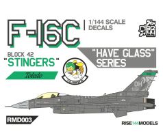 F-16C decals STINGERS OHIO ANG. VOL.1 (HAVE GLASS SCHEME)