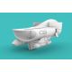 F-16 Intake EARLY, w/ Sniper pod ,Harm pod for Revell kit
