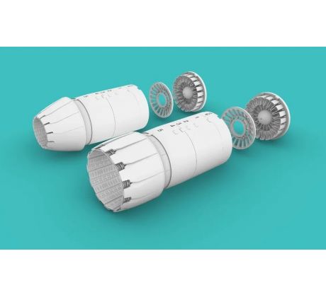 1/72 F-14D GE Exhaust (Open/Close version) Academy kit