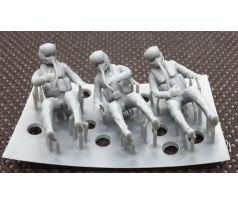 1/72 Pilots with JHMSC helmet MBU-14 mask