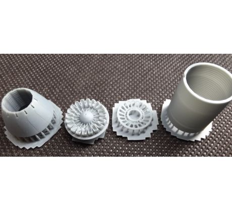 1/72 F-16 GE Exhaust Close for Tamiya kit
