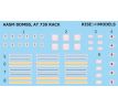 1/72 AASM Bombs w AT730 RACK HOBBY BOSS (6x,2x)