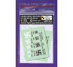 Luftwaffe Swastikas - Black & White, 2 sets