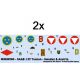 Decal set for Saab J-29F TUNNAN (Sweden / Austria)