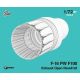 F-16 PW F100 Open Exhaust (Revell kit)