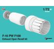 F-16 PW F100 Open Exhaust (Revell kit)