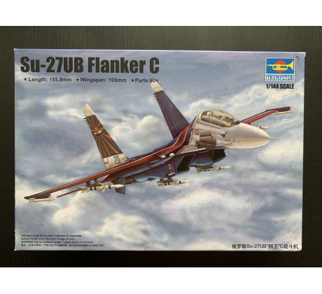 Su-27UB Flanker C + resin detail set