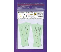 Aircraft Maintenance Stencils (various types)