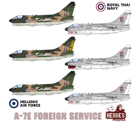 A-7E in Foreign Service