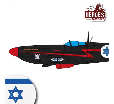 Spitfire MK.IXe  | Ezer Weizman’s Spitfire, Israeli Air Force