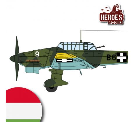 Ju-87B2-R2 | B6+09 Hungarian Air Forces | 1944